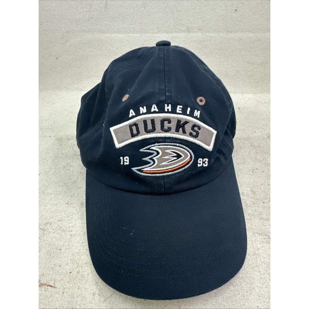 Anaheim Ducks 1993 Old Time Hockey Black Hat Cap Snapback